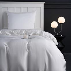 Pościel jedwabna 140x200 jedwab morwowy biała