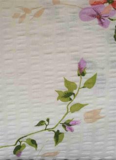 Poszewka z kory 40x40 wzór girlandy