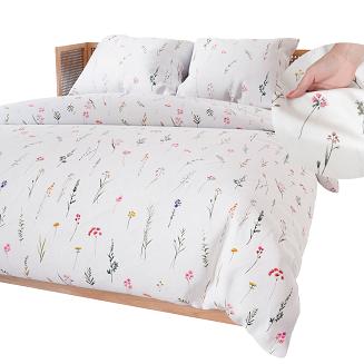 INGRID Komplet pościeli z bawełny satynowej 220x200cm 100064/SAT/000/220200/1