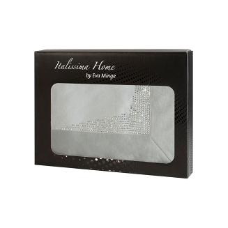 Obrus dekoracyjny KLARA 145x280 Eurofirany stalowy