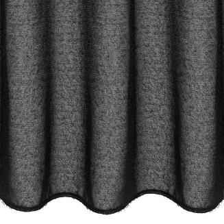 Zasłona gotowa na taśmie AGIS 140x270 Eurofirany czarny