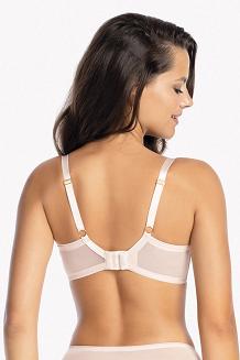 Biustonosz GAIA Semi-Soft Vera 1121 półusztywniany różowy