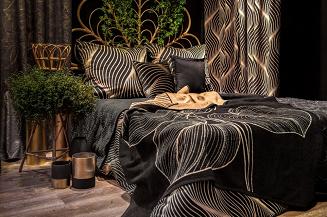 Świecznik dekoracyjny VICTORIA7 Eurofirany czarny