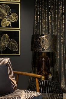 Świecznik dekoracyjny VICTORIA7 Eurofirany czarny