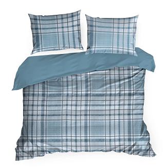 Pościel satynowa SPRING 220x200 Eurofirany niebieski