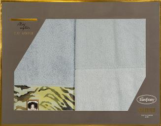 Komplet ręczników 2 cz. 50x90 Eva Minge  Eurofirany srebrny