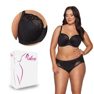 Biustonosz Soft Side Support AV 2111 miękki czarny