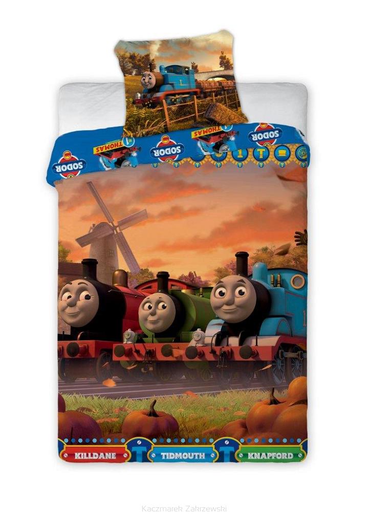 Pościel dla dzieci 160x200 Tomek i Przyjaciele 021