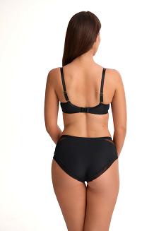 Biustonosz GAIA Semi-Soft Paris 1302 półusztywniany czarny