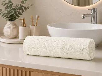 Ręcznik bawełniany MILANO 50x90 kremowy