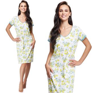 Koszula damska LUNA kod 131 cytryny