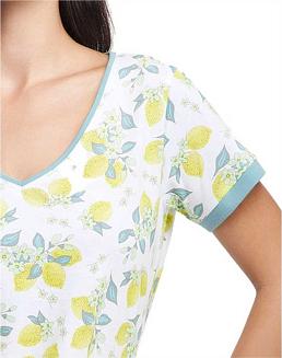 Koszula damska LUNA kod 131 cytryny