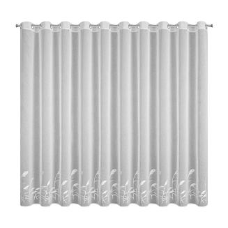 Firana gotowa na przelotkach TASHA 140x250 Eurofirany biały