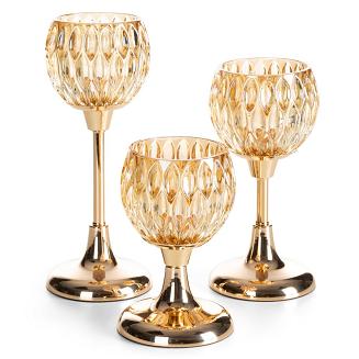 Świecznik dekoracyjny ZARIA Eurofirany złoty