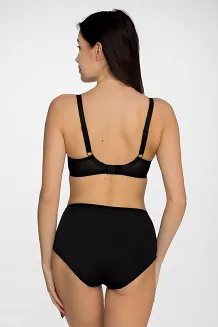Biustonosz GAIA Semi-Soft Goldie 899 półusztywniany czarny