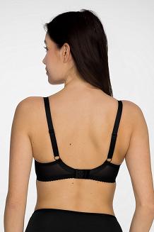 Biustonosz GAIA Semi-Soft Goldie 899 półusztywniany czarny