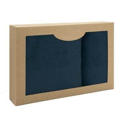 Komplet ręczników 2 częściowy Solano  Darymex granatowy