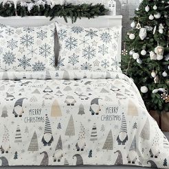 Komplet pościeli świąteczny POS 220x200 Eurofirany biały
