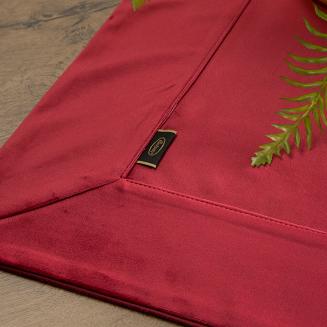 Obrus dekoracyjny VELVET 145x180 Eurofirany bordowy