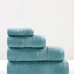 Ręcznik bawełniany Leo 30x30 lazurowy