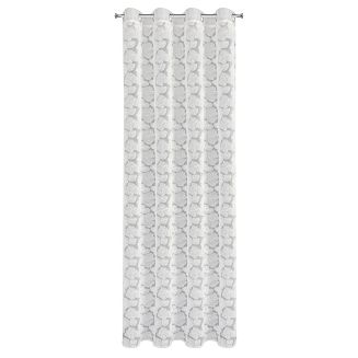 Zasłona gotowa na przelotkach JASMIN 140x250 Eva Minge Eurofirany biały