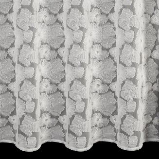 Zasłona gotowa na przelotkach JASMIN 140x250 Eva Minge Eurofirany biały