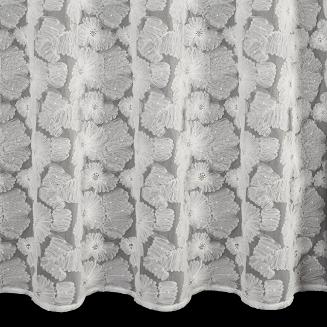 Zasłona gotowa na przelotkach JASMIN 140x250 Eva Minge Eurofirany biały