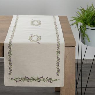 Obrus dekoracyjny CHO 45x140 Eurofirany naturalny