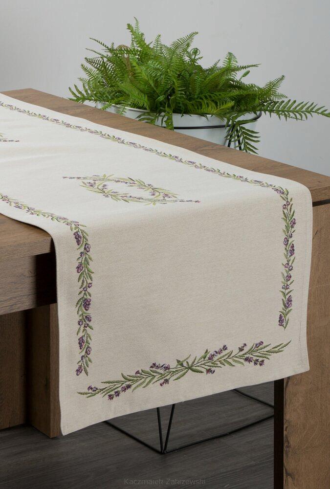 Obrus dekoracyjny CHO 45x140 Eurofirany naturalny