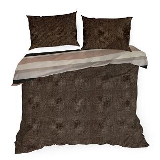 Pościel satynowa 200x220 Eurofirany beżowy