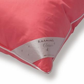 Poduszka półpuchowa 40x40 AMZ różowa