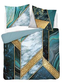 Pościel bawełniana 200x220 Holland marmurowa abstrakcja