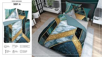 Pościel bawełniana 200x220 Holland marmurowa abstrakcja