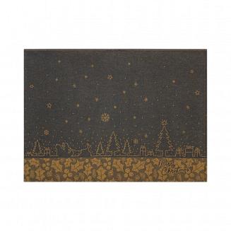 Komplet ścierek kuchennych świąteczny ZWOLTEX Merry Christmas granatowy