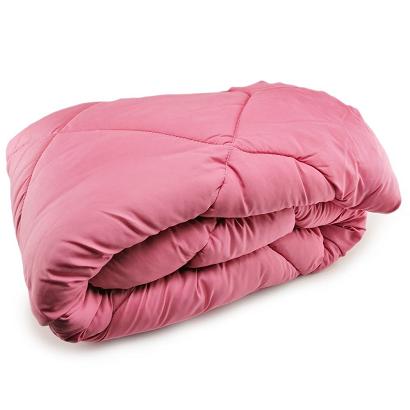 Kołdra z wypełnieniem wełnianym 155x200 NIKA różowa