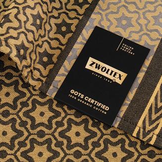 Ścierka kuchenna Marsala Gold 50x70 Zwoltex GOAT czarna złota