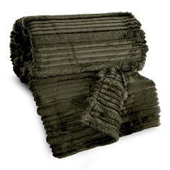 Koc narzuta NINA 150x200 Eurofirany oliwkowy