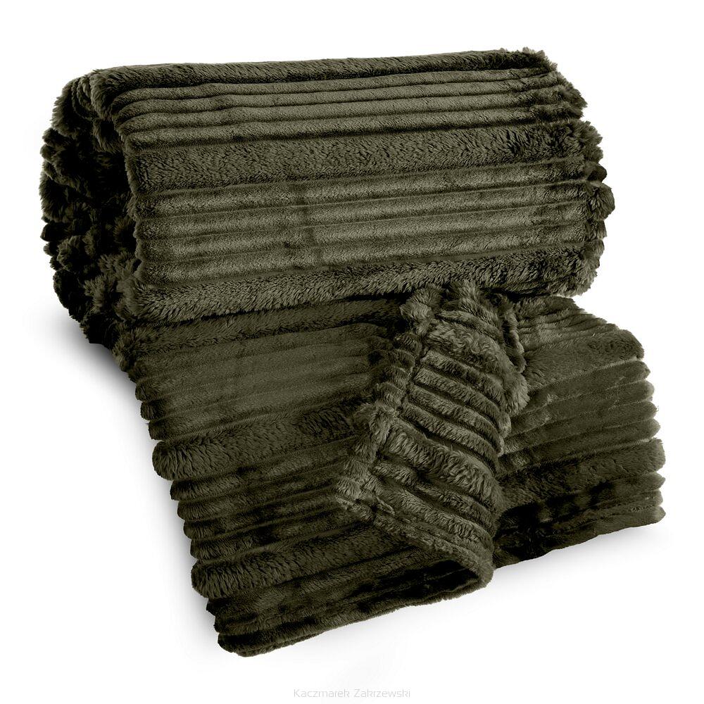 Koc narzuta NINA 150x200 Eurofirany oliwkowy