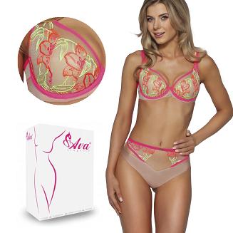 Biustonosz Push Up AV 2070 fluo wielokolorowy