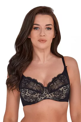 Biustonosz GAIA Soft Chantal 534 miękki czarny