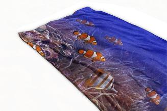 Ręcznik plażowy 100x180 granatowy nemo wzór 1