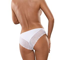 Figi damskie z koronką Babell kod 146 białe