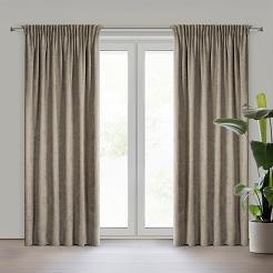 Zasłona gotowa na taśmie VANI 140x270 Eurofirany beżowy