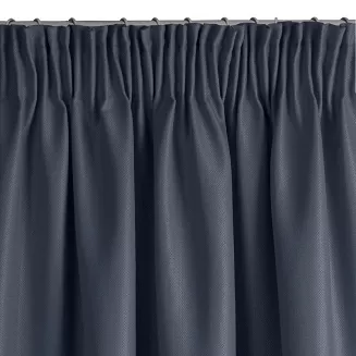 Zasłona gotowa na taśmie AGGIE 140x270 Eurofirany granatowy
