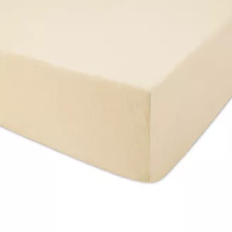 Prześcieradło jersey z gumką 180x200 Darymex jasny beż