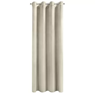 Zasłona gotowa na przelotkach ROSA 140x250 Design91 beżowy