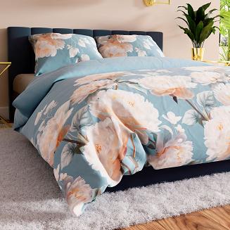 MELLORIA Komplet pościeli z bawełny satynowej 160x200cm 100110/SAT/000/160200/1