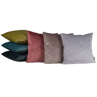 Poszewka dekoracyjna VELVET 45x45 Eurofirany bordowy