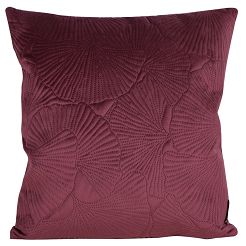 Poszewka dekoracyjna VELVET 45x45 Eurofirany bordowy