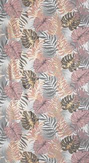 Zasłona gotowa na przelotkach KORFU 140x250 Eurofirany pudrowy